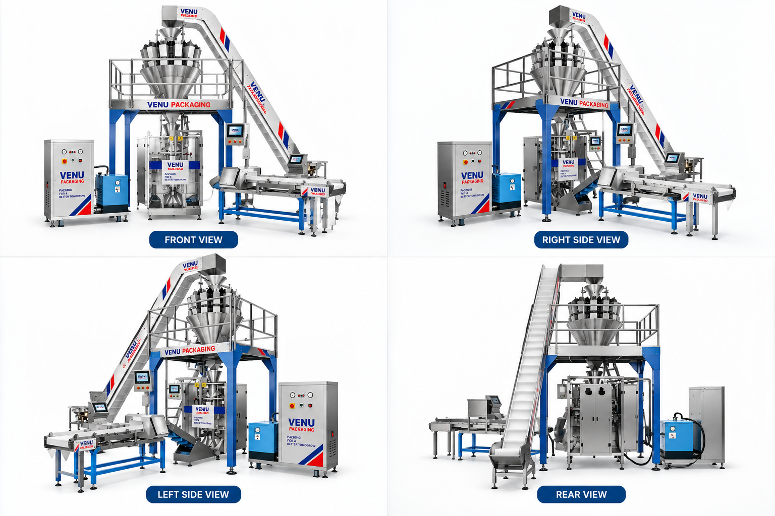 VENU PACKAGING weighing and filling machines