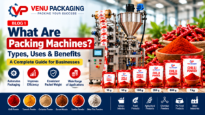 Packing machines for powder and spice packaging by VENU PACKAGING
